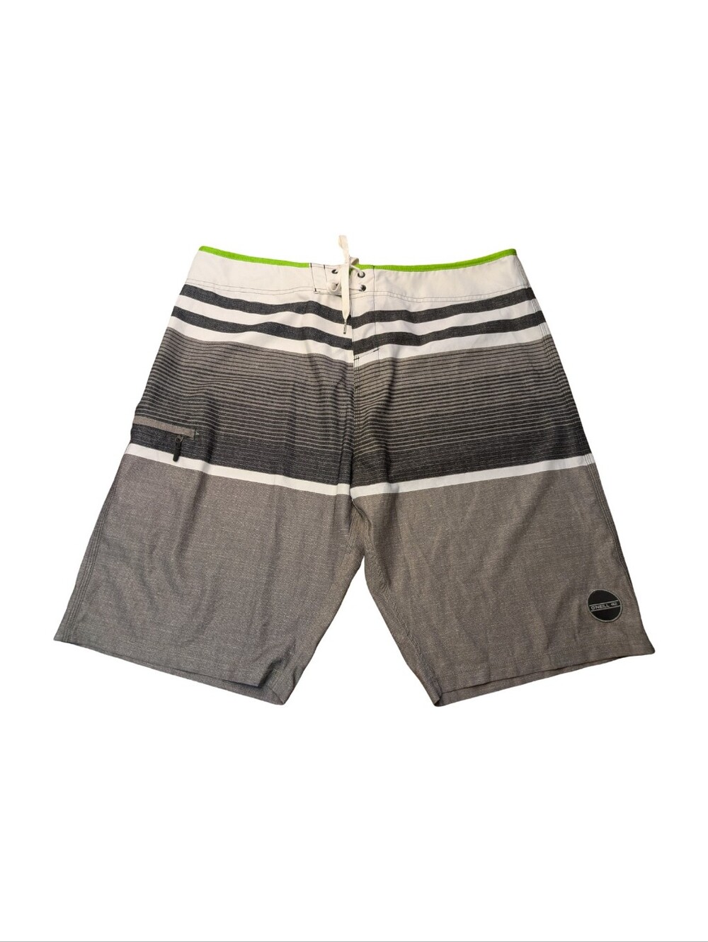 O'Neill Hyperfreak Striped Swim Board Shorts